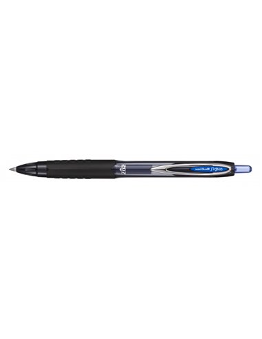 Uni-ball UMN-207E Roller Signo - Pointe de Bola 0.7mm - Grip de Caucho Antifatiga - Encre Pigmentada Résistant à Luz et Eau - Co