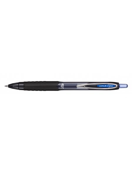 Uni-ball UMN-207E Roller Signo - Pointe de Bola 0.7mm - Grip de Caucho Antifatiga - Encre Pigmentada Résistant à Luz et Eau - Co