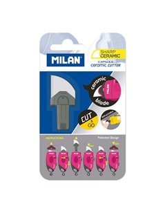 Milan Recambio de Feuille Ceramica Pour Cutter Capsule Ceramic