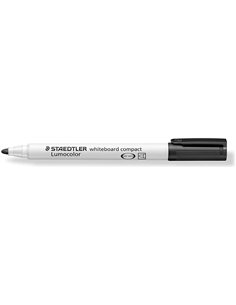 Staedtler Lumocolor 341 Marqueur Pour Tableau Blanca - Pointe Biselada 1 - 2mm Aprox - Séchage rapide - Couleur Noir