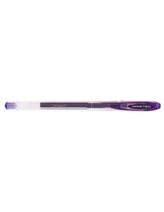 Uni-ball Signo UM-120 Stylo à bille de Encre Gel - Pointe de Bola 0.7mm - Encre Résistant à l'eau et Luz - Couleur Violet