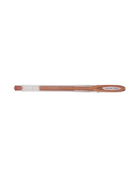 Uni-ball Signo Noble Metal UM-120NM Stylo à bille de Encre Gel - Pointe de Bola 0.8mm - Encre Pigmentada Résistant à l'eau et Lu