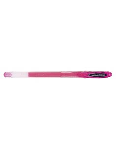 Uni-ball Signo UM-120 Stylo à bille de Encre Gel - Pointe de Bola 0.7mm - Encre Résistant à l'eau et Luz - Couleur Rose