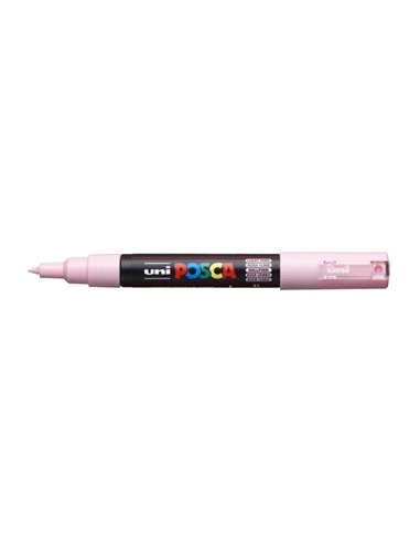 Posca PC-1M Marqueur de Pintura - Pointe Conica 0.7mm - Encre Base al Eau - Résistant à la Luz - No Permanent - Couleur Rose Cla