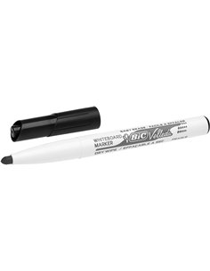 Bic Velleda 1741 Marqueur Pour Tableau - Pointe de 4.5 mm - Trait 1.4mm - Encre Avec Base de Acetona - Borrado Optimo - Larga Du