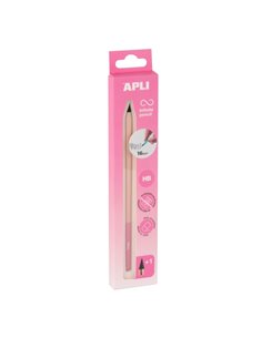 Apli Infinite Pencil Nordik Pack de Crayon Infinito HB + Mina de Recambio + Tapon Protector - Pour Escribir Jusqu'à 16km - Coule