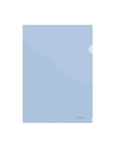 Dohe Dossier Uñero Premium Taille A4 - 210x297mm - Fabricado en Polipropileno Translucido de 180 Micras - Couleur Bleu