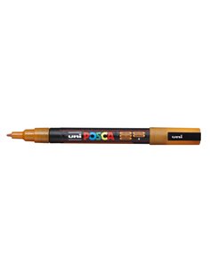 Posca PC-3ML Marqueur de Pintura - Pointe Conica de Polyester 0.9-1.3mm - Encre Base al Eau - Résistant à la Luz - Couleur Orang
