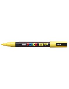 Posca PC-3M Marqueur de Pintura - Base al Eau - Pointe Conica de 0.9-1.3mm - No Permanent - Résistant à la Luz - Inodoro - Idéal