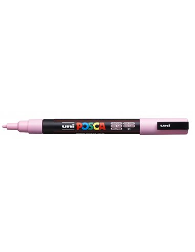 Posca PC-3M Marqueur de Pintura - Pointe de Polyester Conica 0.9-1.3mm - Encre Base al Eau - Résistant à la Luz - No Permanent -