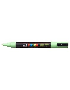 Posca PC-3M Marqueur de Pintura - Pointe Conica 0.9-1.3mm - Encre Base al Eau - No Permanent - Résistant à la Luz - Couleur Vert