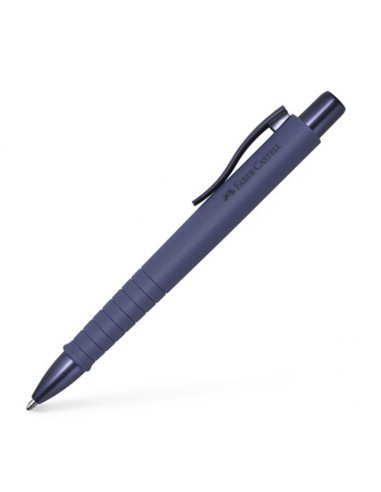 Faber-Castell Poly Ball Urban Limited Edition Stylo à bille Retractil XB - Forma Triangular Ergonomica - Doux al Toucher - Coule