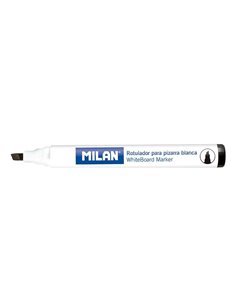 Milan Feutres Pour Tableau Blanca Avec Pointe Biselada - Pointe 1 - 4 mm - Encre à Base de Alcohol - Borrable en Seco - Couleur 