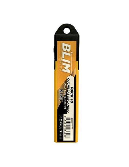 Blim Pack 10 Cuchillas Recambio Pour Cutters 25mm