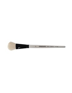 Daler Rowney Graduate Pincel Acuarela - Pelo de Cabra Natural - Mango Corto - Oval Lavis 1"