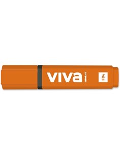 Molin Viva Marqueur Fluo - Trait entre 1 et 5mm - Encre Avec Base de Eau - Couleur Orange