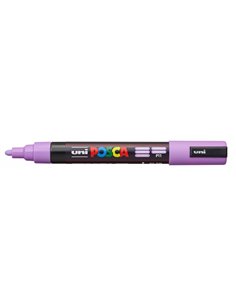 Posca PC-5M Marqueur de Pintura - Pointe de Bala 1.8-2.5mm - Encre Base al Eau - Résistant à la Luz - No Permanent - Couleur Lav