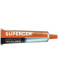 Supergen Contacto Pegamento Incoloro 20ml - Séchage rapide - No Contiene Tolueno - Resistencia al Envejecimiento et à les Rayos 