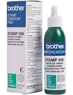 Brother Bote de Encre Vert Pour Maquina de Sellos SC2000 20cc