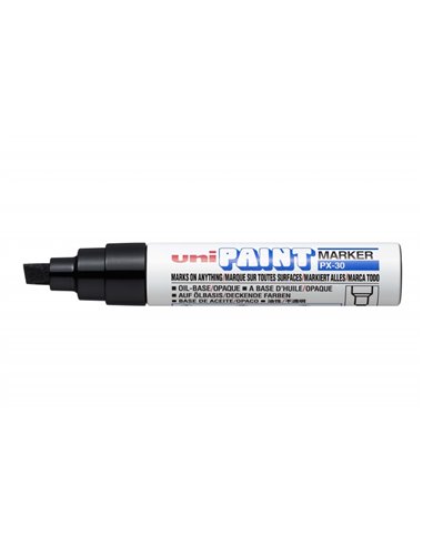Uni-ball PX-30 Marqueur de Pintura - Pointe Biselada Acrilica 4-8.5mm - Permanent en Todas les Superficies - Résistant à Luz et 