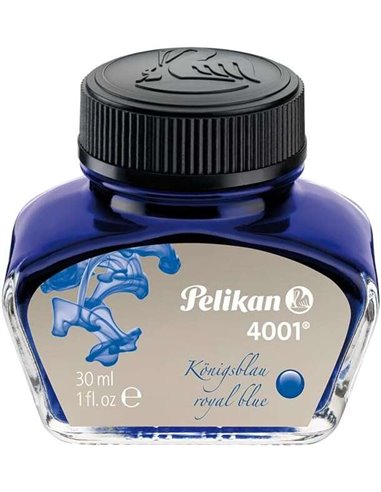 Pelikan Encre 4001 No.78 - Flacon 30ml - Encre de Haute qualité - Flacon de 30ml - Pour Estilograficas - Couleur Bleu Real