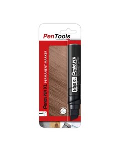 Pentel PenTools Pen N50XL Feutre Permanent Industriel - Trait 11-17mm - Pointe Biselada Résistant et Durable - Résistant à Eau e
