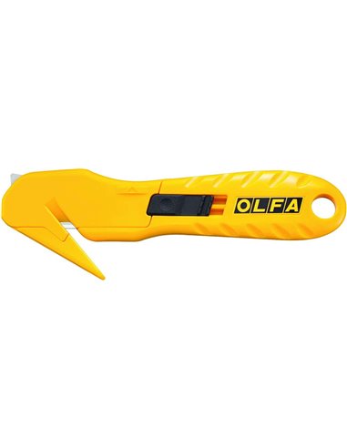Olfa SK-10 Cuchilla de Sécurité Avec Feuille Oculta - Acier Inoxydable - Maxima Sécurité - Usage Ambidiestro