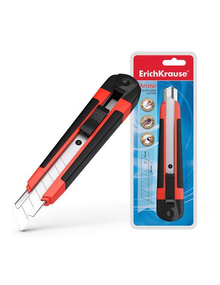 Erichkrause Cuter Avec Fijador Automatico Arrow - Système de Retencion de Cuchilla Autobloqueo - Partidor Incorporado - Corps de