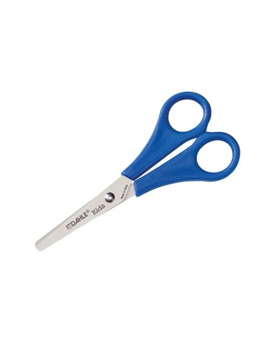 Dahle 54626 Kids Ciseaux Infantiles 13cm - Puntas Redondeadas - Acier Inoxydable - Couleur Bleu