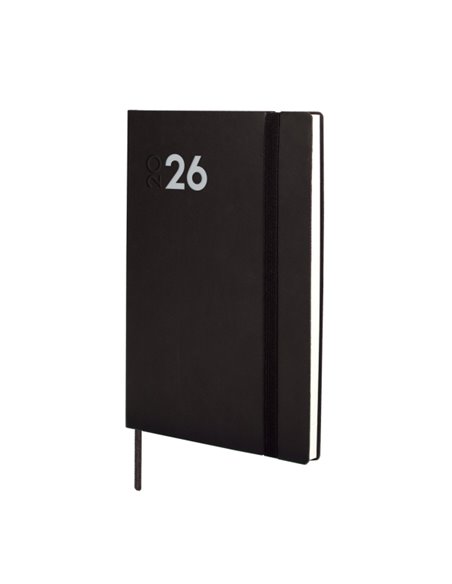 Finocam Dynamic Mara Agenda Profesional en Catalan - Annuel 2026 - Couverture souple - Fermeture Avec Goma Élastique - Format Y4