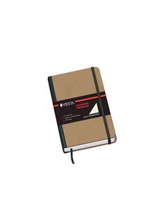 Dohe Cahier Cartone Avec Puntas Redondeadas - 96 Feuilles de Papier Ahuesado de 80gr - Couvercle en Tres Piezas Avec Lomera de T