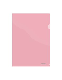 Dohe Dossier Uñero Premium Taille A4 - 210x297mm - Fabricado en Polipropileno Translucido de 180 Micras - Couleur Rouge
