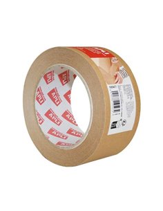 Apli Ruban Adhesiva Kraft 48mmx50m - Haute Adherencia - Respetuosa Avec le Medio Ambiente - Adhésif de Caucho Natural - Couleur 
