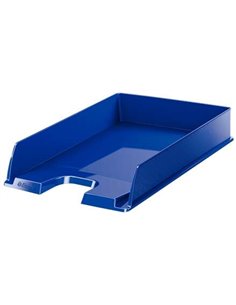 Esselte Europost Bandeja Portadocumentos - Format Vertical - A4 - Espacio Pour Etiqueta Identificativa - Couleur Bleu
