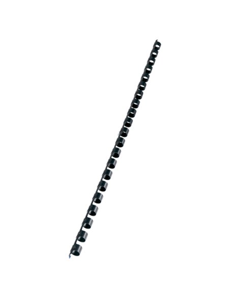 GBC Combbind Pack de 100 Canutillos Encuadernacion 8mm - Durable et Résistant - Couleur Noir