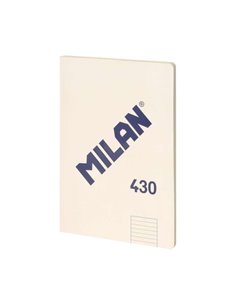 Milan Serie 1918 Carnet Encolada Format A4 Pautado 7mm - 48 Feuilles de 95 gr/m2 - Microperforado - Couverture souple - Couleur 