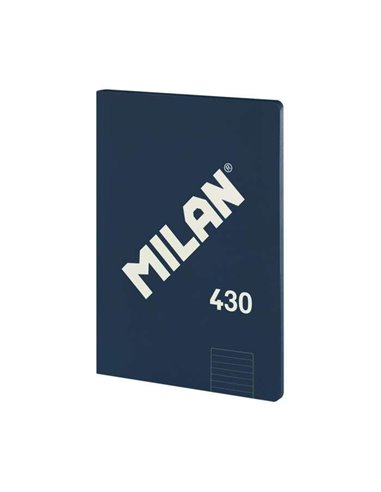 Milan Serie 1918 Carnet Encolada Format A4 Pautado 7mm - 48 Feuilles de 95 gr/m2 - Microperforado - Couverture souple - Couleur 