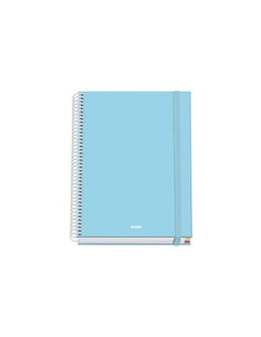 Dohe Serenity Cahier Spirale A5 100 Feuilles Cuadricula 5mm - Couverture rigide Impresa à todo Couleur et Plastificada en Brillo