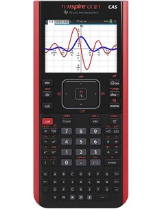 Texas Instruments TI-Nspire CX II-T CAS Calculadora Grafica Écran Retroiluminada à Couleur 320x240px - Software Compatible Avec 