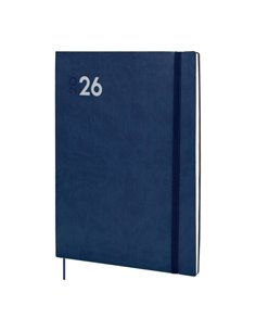 Finocam Dynamic Mara Agenda Profesional - Annuel 2026 - Couverture souple - Fermeture Avec Goma Élastique - Format Y12 - 214x11x