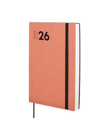 Finocam Dynamic Mara Agenda Profesional en Catalan - Annuel 2026 - Couverture souple - Fermeture Avec Goma Élastique - Format Y1