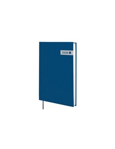 Finocam Dynamic Porto Agenda - Annuel 2026 - Sans Fermeture - Format Y10 - 145x23x210mm - 1 Dia Par Pagina - Couleur Bleu