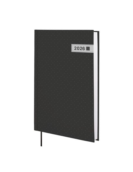 Finocam Dynamic Porto Design Agenda - Annuel 2026 - Couverture rigide - Format Y10 - 145x23x210mm - 1 Dia Par Pagina - Couleur N