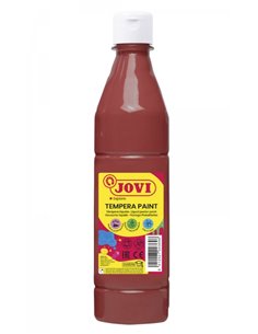 Jovi Tempera Paint Tempera Liquida 500ml - Base Eau - Lista Pour Usar - Alto Poder Cubriente - Séchage rapide - Excelente Fluide