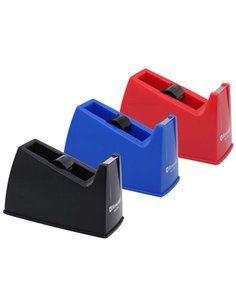 Bismark Portarrollos de Sobremesa Pour Cintas Adhesivas de Jusqu'à 33m - Couleurs assorties