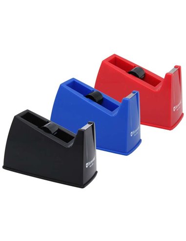 Bismark Portarrollos de Sobremesa Pour Cintas Adhesivas de Jusqu'à 33m - Couleurs assorties