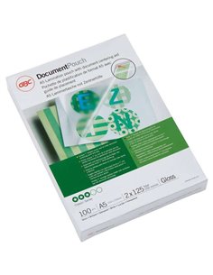 GBC Cartera Plastificacion Documentos A5 2x125 Micras Brillo Transparent 216x303Mm