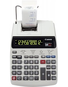 Canon MP120-MG-ES Calculadora de Impression Avec Écran LCD de 1 Linea 12 Digitos - Impression en Noir et Rouge - Design de Clavi