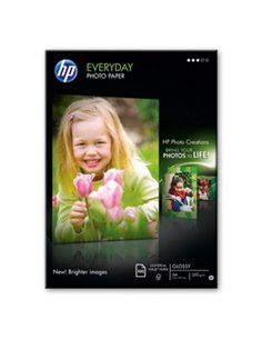 HP Q2510A Papier Fotografico Everyday Glossy 100 Feuilles A4 200gr