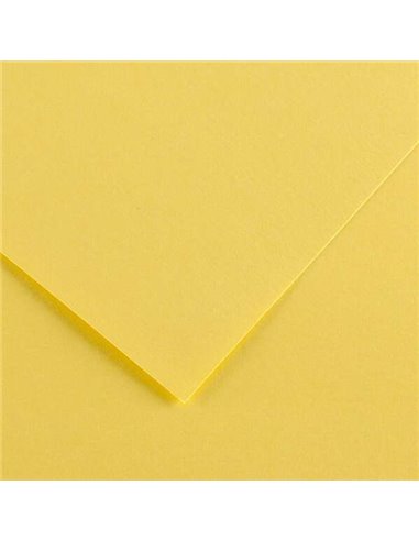Canson Guarro Pack de 25 Cartulinas Iris de 185g - 50x65cm - Couleur Jaune Limon